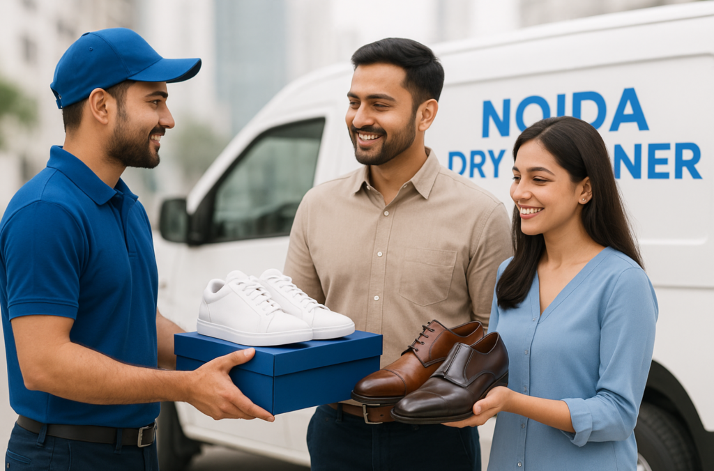 shoe cleaning service in noida