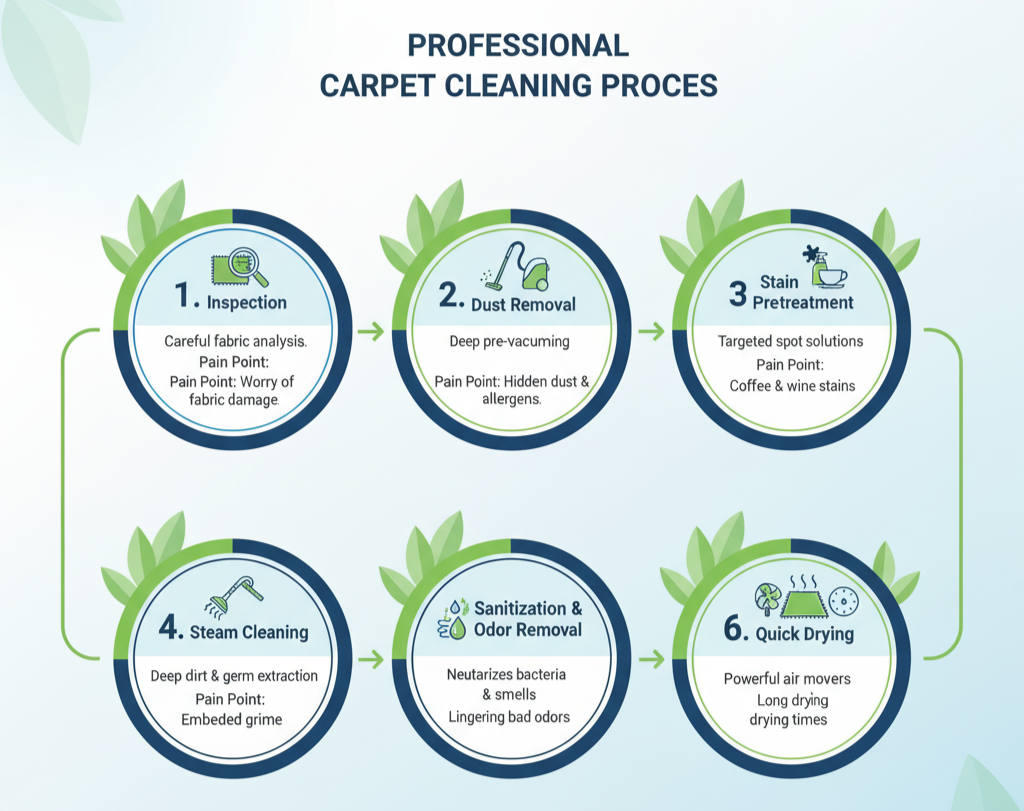 Our Carpet Cleaning Process