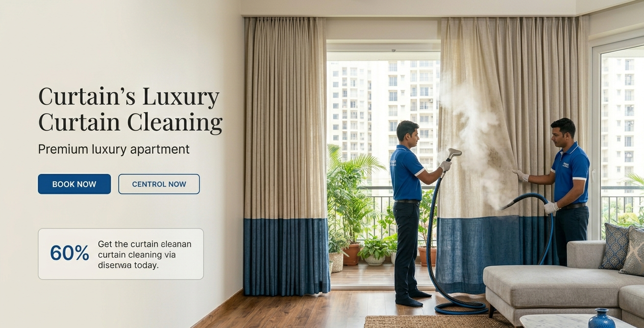 Curtain Cleaning Service in Noida